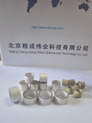 Ultrasound Customized Small Piezo Element Ceramic Shape Round Ring Tube