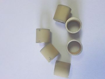 Tube And Ring Piezoelectric Ceramic Plate Good Heat Resistance For Ultrasonic Detectors