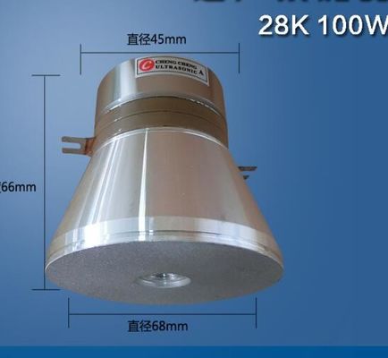 100w 28k Height 66mm Ultrasonic Piezo Transducer