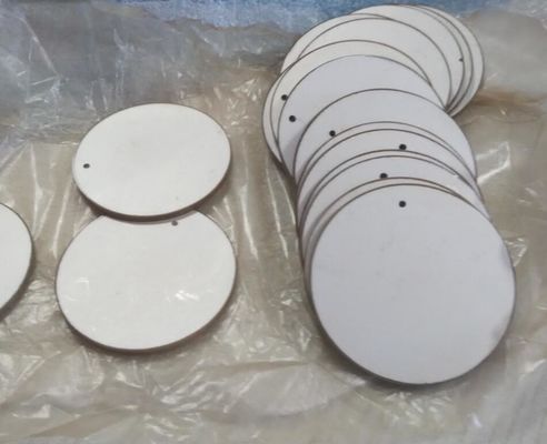 Pzt8 Ultrasonic Piezo Ceramic Plate Round Shape