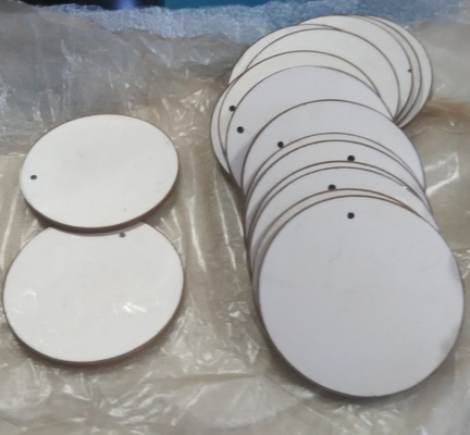 Round Or Ring Shape 240pf Piezo Ceramic Plate P8 Or P4