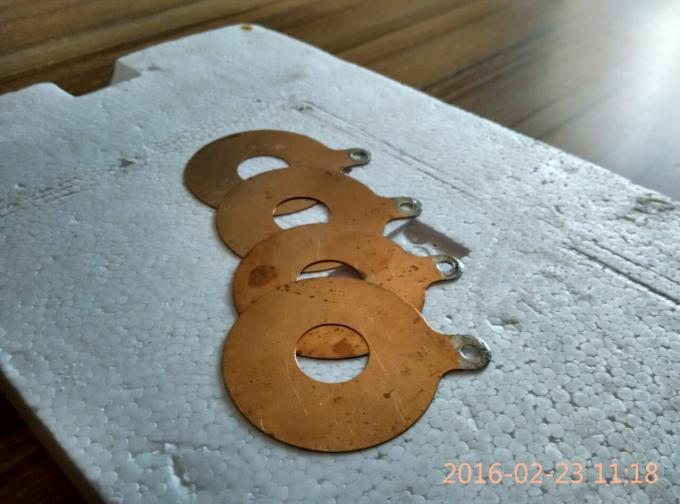 Copper Electrode 50x17mm Thickness 0.25-0.35mm for Ultrasonic Industry