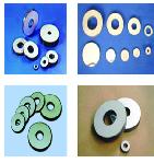 High Efficiency P4 / P8 Piezoelectric Ceramic Discs For Sensor RoHS Approval