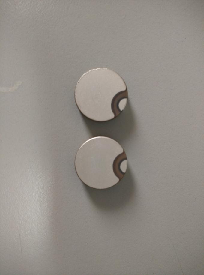 20x5.47mm P8 Piezo Ceramic Plate Positive and Negative Electrodes on the same Surface
