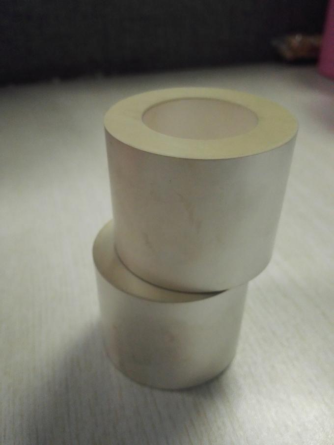 Cylinder Ring Round Piezoelectric Ceramic Discs Positive And Negative In One Side