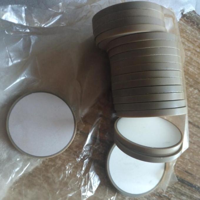 Precision Piezoelectric Ring / Piezoelectric Plate Customized Size / Shape