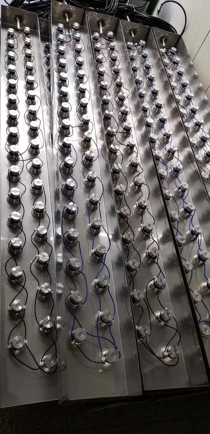Cleaning Piezoelectric Ultrasonic Transducer Aluminum Material 100W Power