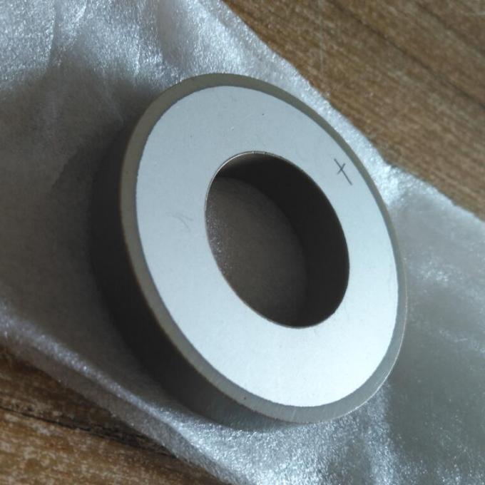 P4 / P8 Piezo Ceramic Plate Good Heat Resistance Ring Shape Customized Size