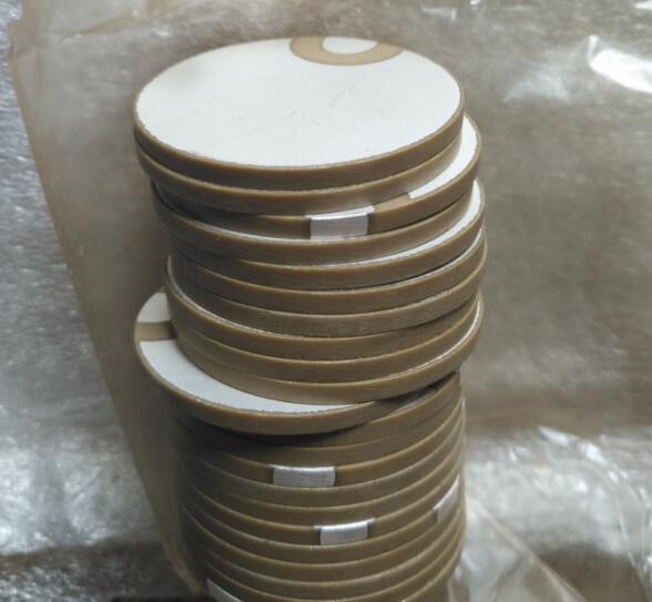 Ultrasonic Piezoelectric Ceramic Plate Positive And Negative Electrode