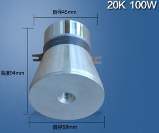 20 Khz 100w High Power Ultrasonic Transducer For Ultrasonic Tank Cleaner