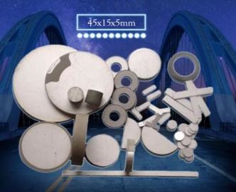 Ring / Round / Rectangle Shape P4 P8 Material Piezo Ceramics Piezo Electric Ceramic