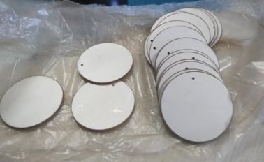 P8 P4 Material Round Piezoelectric Ceramic Discs / Piezo Ceramic Disc 43 X 2mm