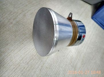 100w 28k Ceramic Piezoelectric Transducer / Ultrasonic Sound Generator Without Hole