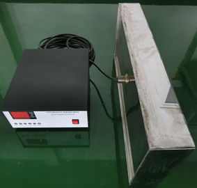 Metal Box Generator Immersible Ultrasonic Transducer For Tank Cleaning