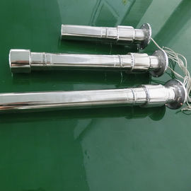 Immersible Ultrasonic Tubular Transducer Stainless Steel Material For Liquid Treatment