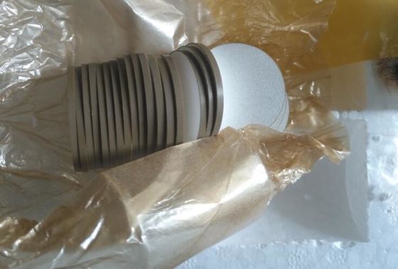 Round Piezo Ceramic Plate Positive And Negative Electrode