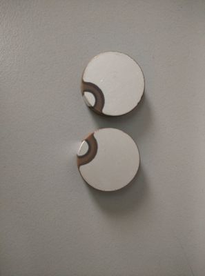 ROSH Round Shape Piezo Ceramic Plate Crimping Edge