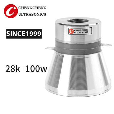 100W 28k ISO9001 Ultrasonic Transducer For Cleaning