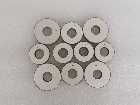 Ring Round Shape P4 P5 Or P8 340PF Piezoelectric Ceramic Plate