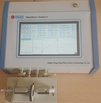 High Accuracy 1mhz Ultrasonic Transducer Impedance Analyzer Testing Ceramics