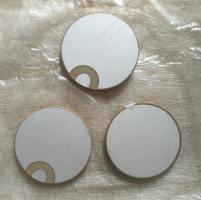 Wrap Edge Piezo Ceramic Plate Positive And Negative Electrode In Same Side